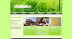 Desktop Screenshot of diplomatic.sk
