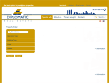 Tablet Screenshot of diplomatic.es