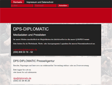 Tablet Screenshot of diplomatic.info